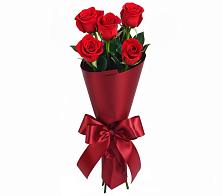 Букет 5 Красных роз Эдлесс Лав в Уссурийске