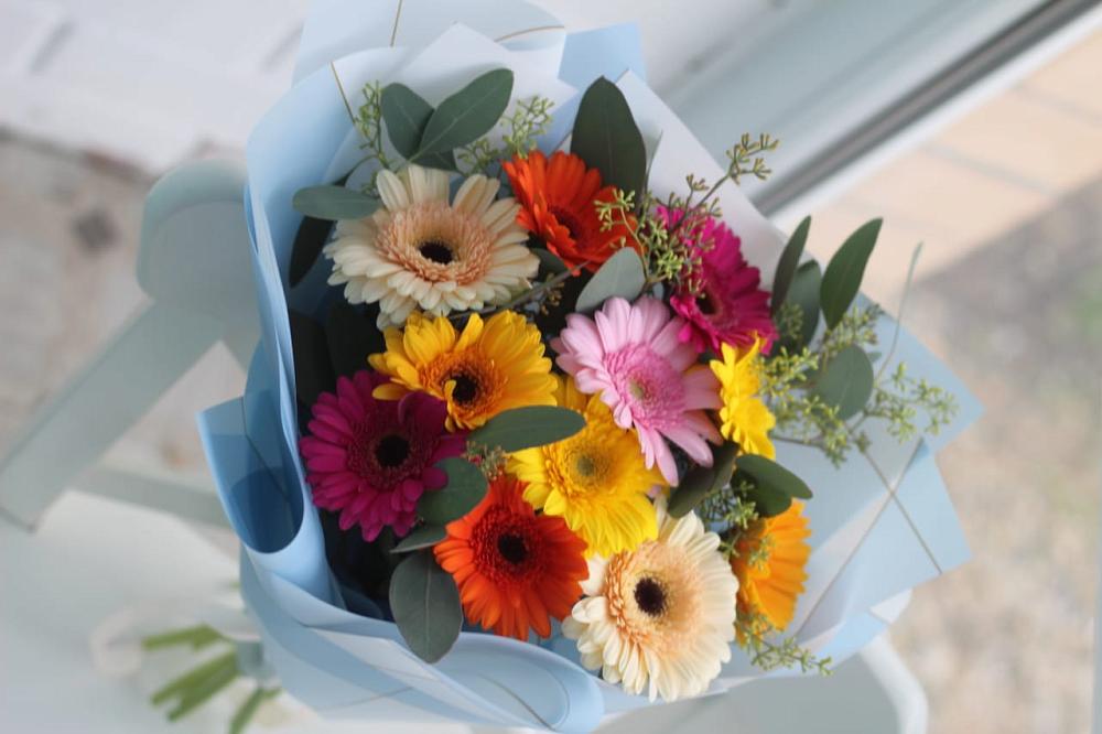 Букет цветов из: Герберы в Уссурийске