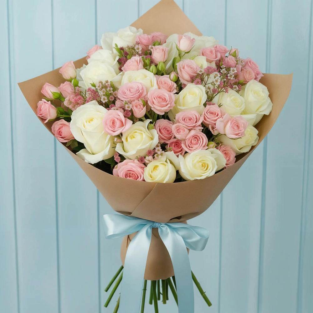 Букет цветов из: Розы в Уссурийске