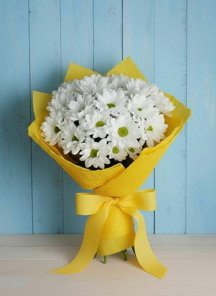 Букет цветов из: Хризантемы в Уссурийске