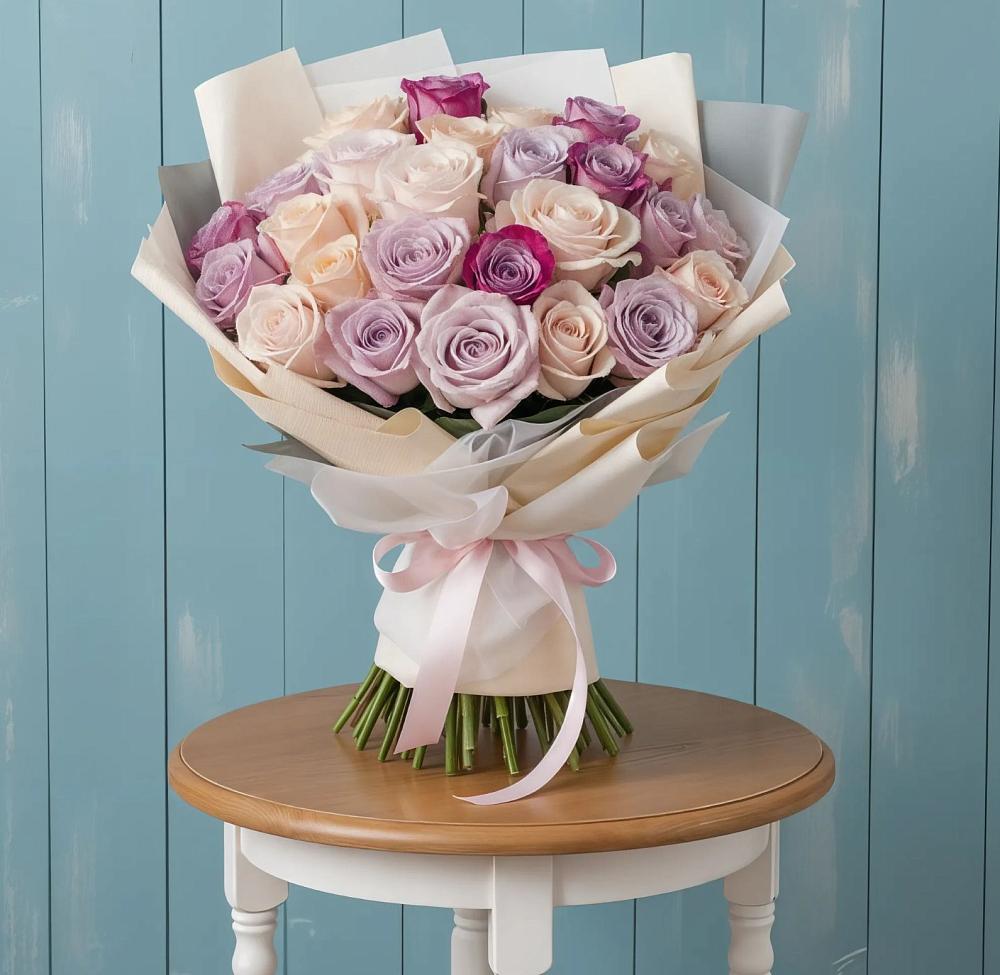 Букет цветов из: Розы в Уссурийске