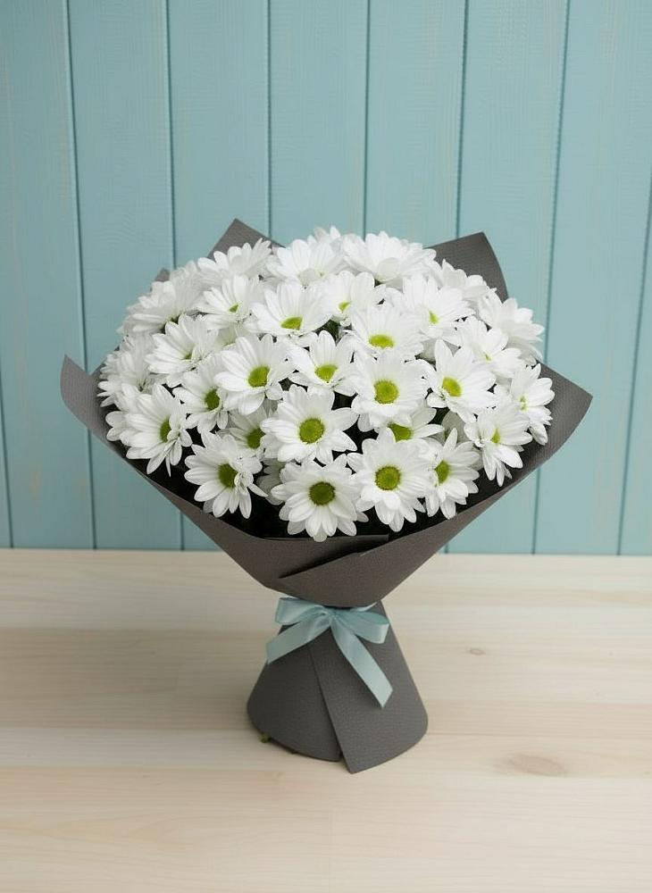 Букет цветов из: Хризантемы в Уссурийске