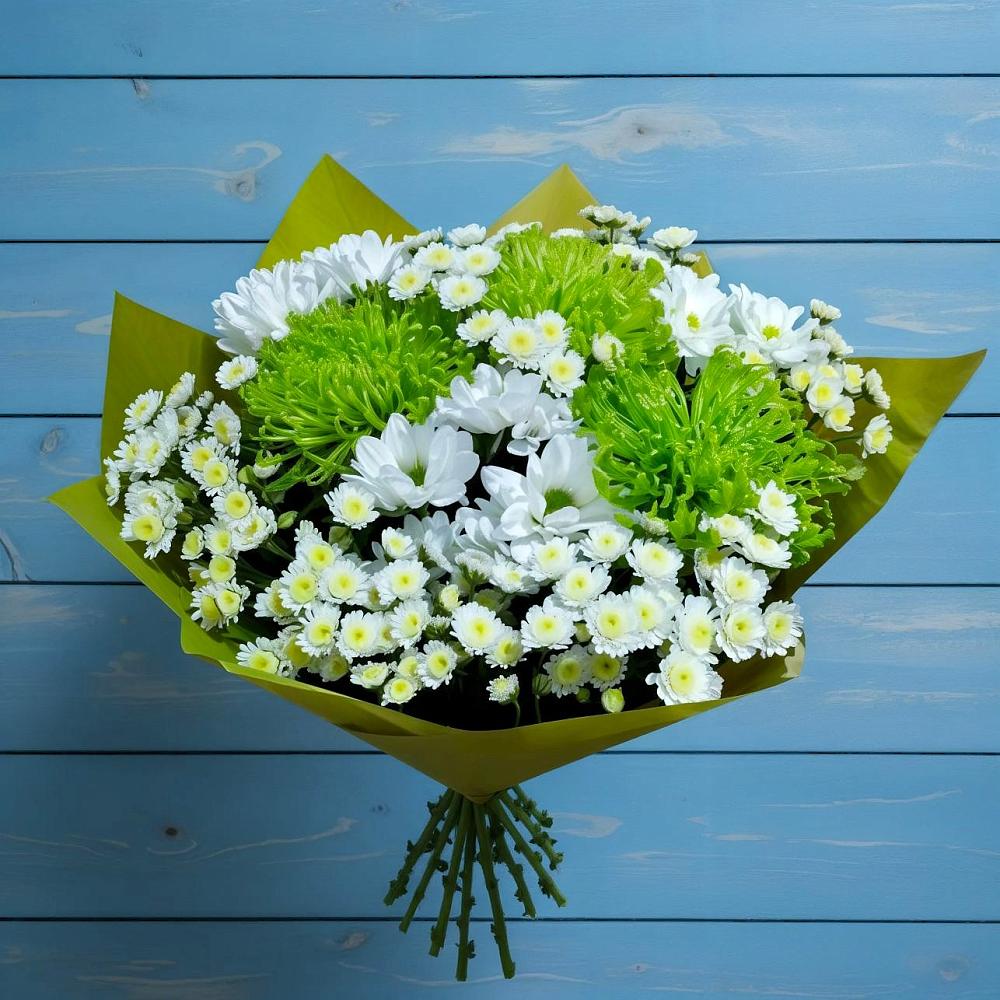 Букет цветов из: Хризантемы в Уссурийске