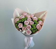 Букет цветов из:  Розы и Хризантемы в Уссурийске