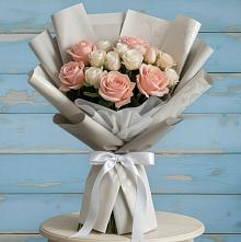 Букет цветов из:  Розы #REPLACE_PRED# Уссурийске
