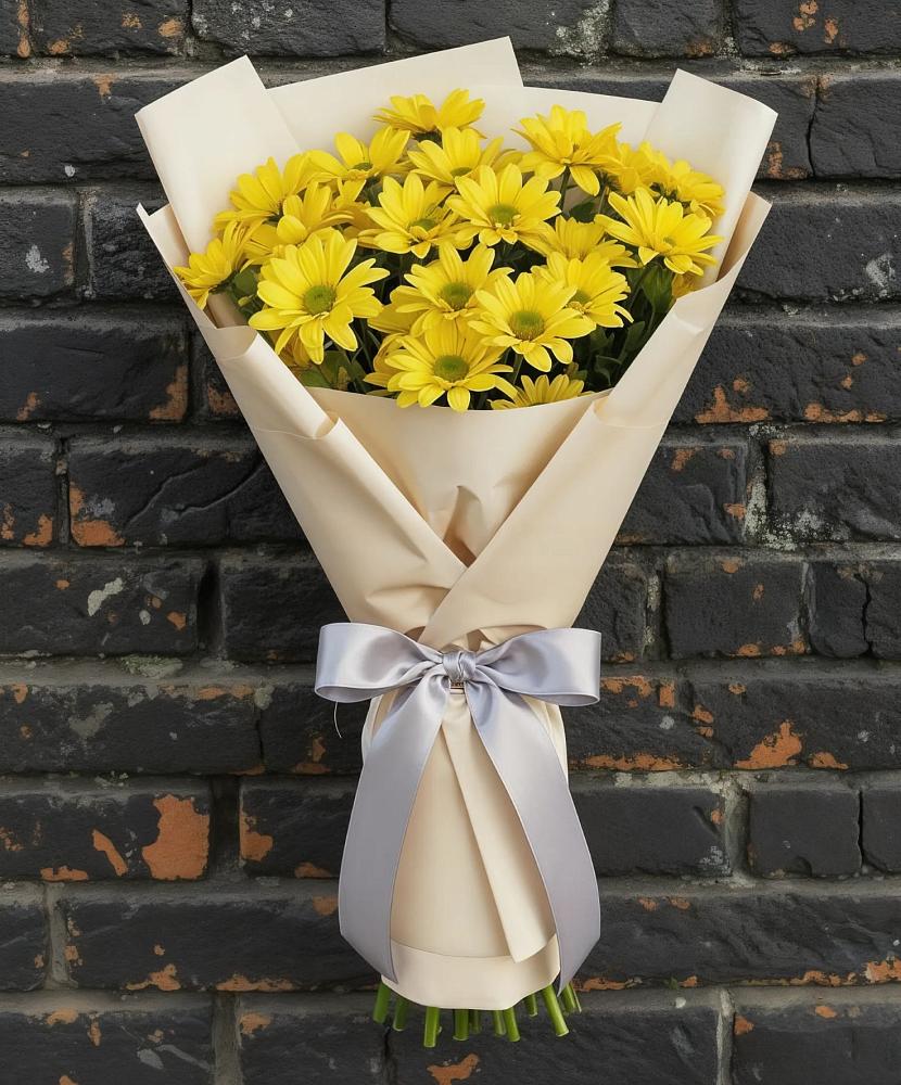 Букет цветов из: Хризантемы в Уссурийске